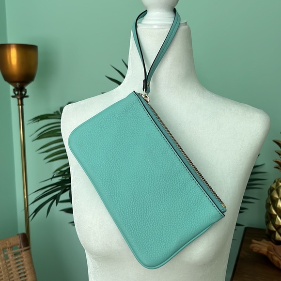 Turquoise Kate Spade Wristlet - Picture 2 of 5